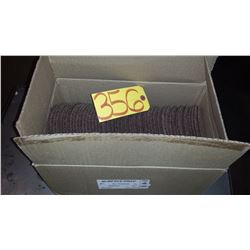 Box of Rapid Change Surface (Velcro)Prep 7" Ex-coarse
