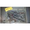 Image 1 : Wooden Box of Drills and tools