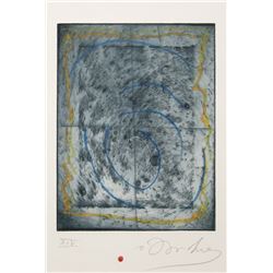 Tighe O'Donoghue, Lunar Abstract, Aquatint Etching