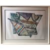 Image 1 : Bill Wheeler, Aeolian Harp 2, Collagraph