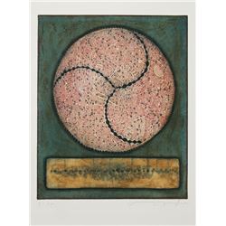 Tighe O'Donoghue, The Hills of the Gods, Aquatint Etching