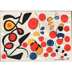Alexander Calder, Spring Carnival, Lithograph