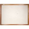 Image 3 : Dan Teis, Wide White X with Red Dot, Oil Painting
