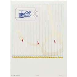 Glenn Goldberg, Drifter Plus No. 1, Lithograph