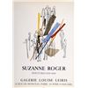 Image 1 : Suzanne Roger, Galerie Louise Leiris, Lithograph Poster