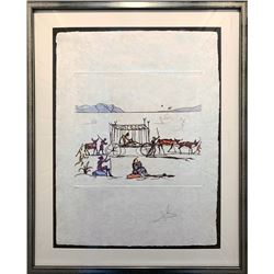 Salvador Dali, Judgement, Etching