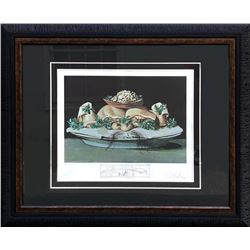 Salvador Dali, Les Supremes de Maillaise Liliputiens, Lithograph with Engraving