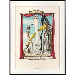 Hélène Tran, Ballet Dim, Lithograph