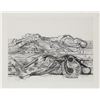 Image 1 : Anthony Gross, Rounded Hills (Les Mamelons), Intaglio Etching
