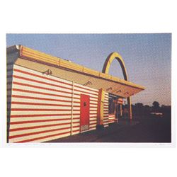 Larry Stark, IX - McDonald's (Side View) from One Culture Under God, Photo Screenprint