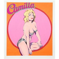 Mel Ramos, Camilla, Serigraph