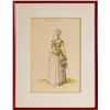 Image 1 : Albrecht Dürer, Nuremberg Woman in a House Dress, Offset Lithograph