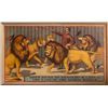 Image 1 : Unknown Artist: Open Dens of Ferocious Lions, the King of the Animal World, Poster