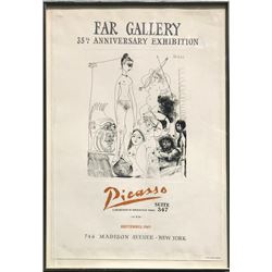 Pablo Picasso, Far Gallery 35th Anniversary Edition - Suite 347 New York, Poster