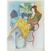 Image 2 : Itzchak Tarkay, Yesterday's Memory, Watercolor Painting
