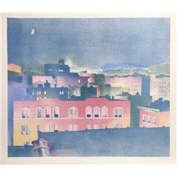 William Behnken, Moon, Lithograph