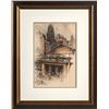 Image 1 : Luigi Kasimir, New York Public Library, Color Etching