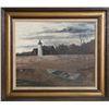 Image 1 : Thomas Kerry, Lighthouse, Oil Painting