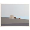 Image 1 : John Urbain, Seascape, Silkscreen with Collage