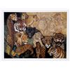 Image 1 : Caroline Schultz, Big Cat Compositions, Lithograph