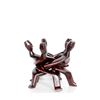 Image 1 : African or New Guinea, Five Intertwined Figures in Circle, Wood Sculpture