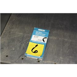 black 3 1/2 x 3 1/2 door hinges 12 packs