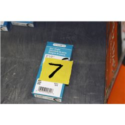 brass 3 1/2 x 3 1/2 door hinges 12 packs