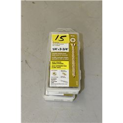 1/4 x 2-3/4 concrete screws