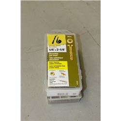 1/4 x 2-1/4 concrete screws