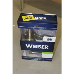weiser hall and closet lever door knob 4 available