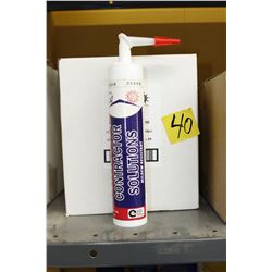 case of 12 clear multi purpose silicone