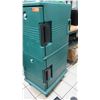 Image 2 : Qty 2 Green Stacked Cabinet Storage for Trays