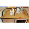Image 2 : Double Side Wooden Rubbish Container w/ Shelves 38" x 24" x 48" High
