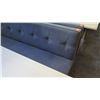 Image 10 : Rectangular Wooden Table (87x29.5")  w/ 2 Upholstered Bench Seats (26"x70")