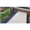 Image 18 : Qty 2 Wooden Tables (87"x29.5") w/ Upholstered Bench Seats, Cushions & Long Modular Bench Seating
