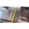 Image 9 : Stainless Prep Table w/ Sink 61.5"x26"x39"H