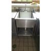 Image 2 : Stainless Steel Sink w/ Undershelf 24"x32"x36"H