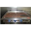 Image 2 : Imperial Countertop Commercial Gas Grill Griddle 36"x32.5"x14"H