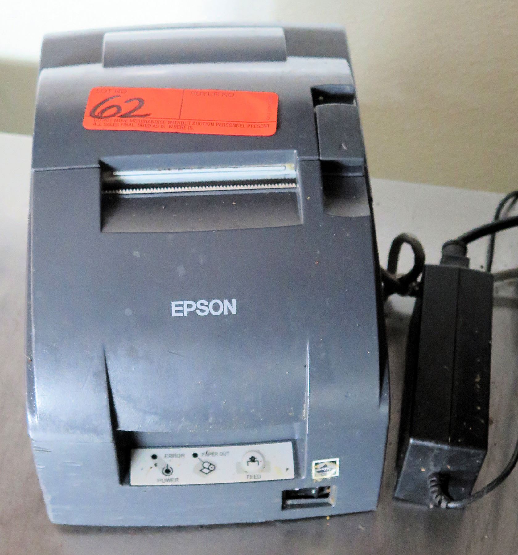 M188b Epson TM-U220B Receipt Printer Model M188B - Oahu Auctions