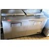 Image 1 : True 2-Door Sandwich Prep Station w/ Refrigerated Base, Model TSSU-60-16