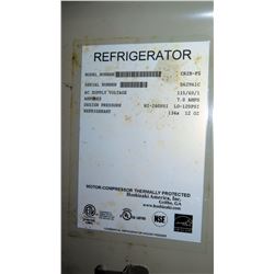 Hoshizaki CR2B-FS Commercial 2-Section Upright Refrigerator 55
