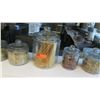 Image 3 : Qty 9 Misc Canisters w/ Lids