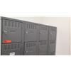 Image 2 : Gray Metal Locker Unit w/ 18 Compartments