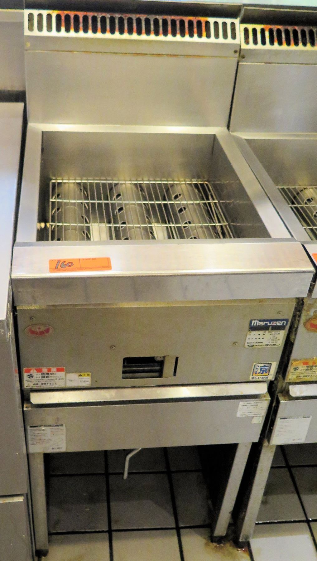 Maruzen Stainless Steel Commercial Deep Fryer Model MGF-C18J