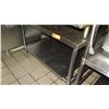 Image 2 : Stainless Steel Prep Table w/ Undershelf 36"x25"x24.5"H