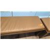 Image 2 : Wooden Bench w/ Upholstered Seat 71"x17.5"x15.5"H