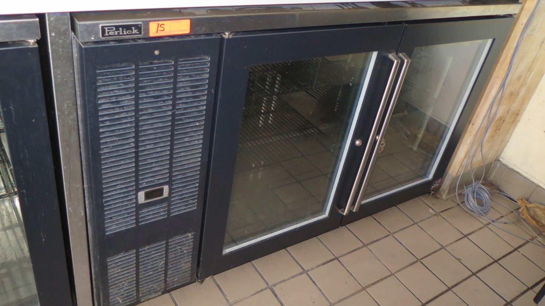 Perlick BBS60 Back Bar GlassDoor Refrigerator