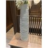 Image 2 : Faux Floral Arrangement w/ Tall White Ceramic Vase