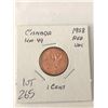 Image 1 : 1958 Canada 1 Cent Red UNC High Grade Coin