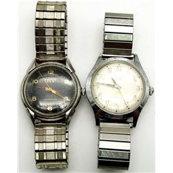 2 VINTAGE BENRUS SELF WINDING WATCHES - RUN!